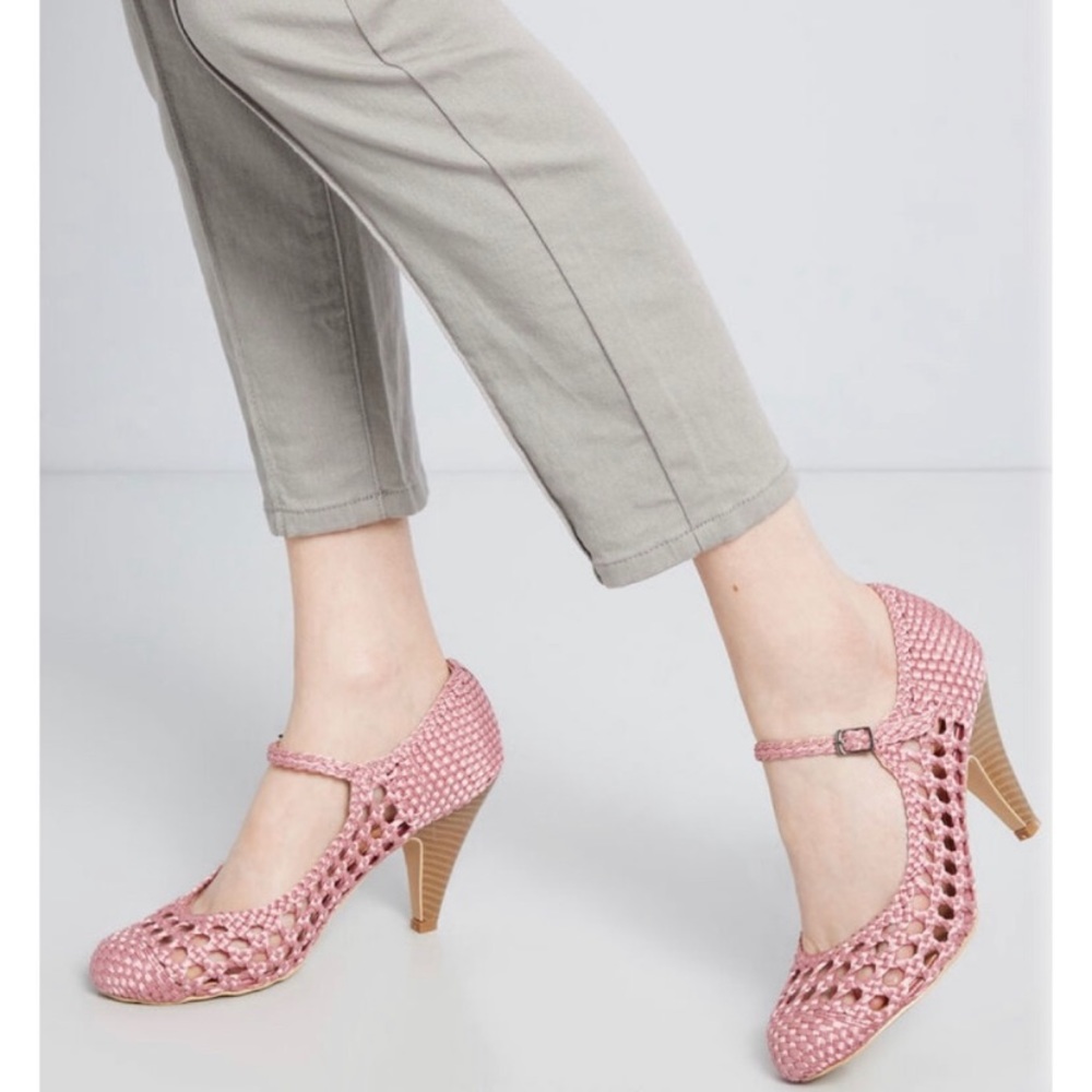 ModCloth Banned Ornately Airy Mary Jane Heel